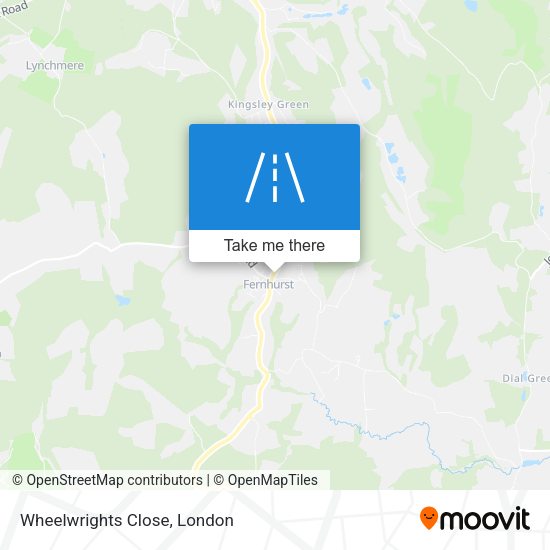 Wheelwrights Close map