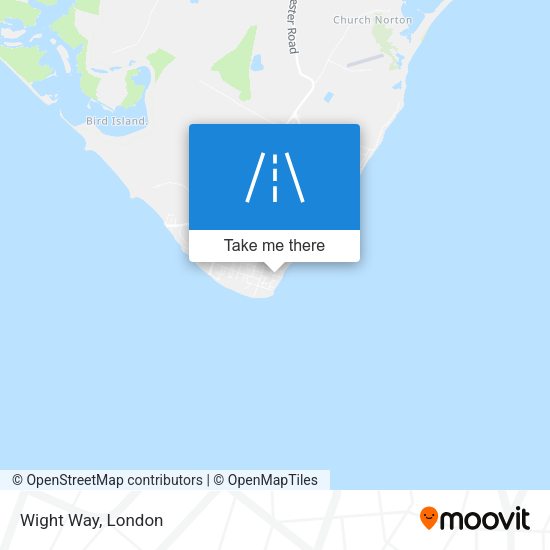 Wight Way map