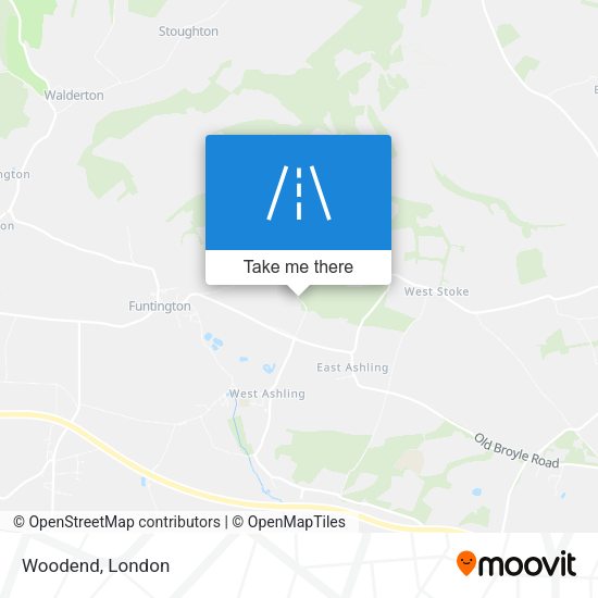 Woodend map