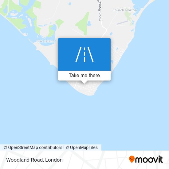 Woodland Road map