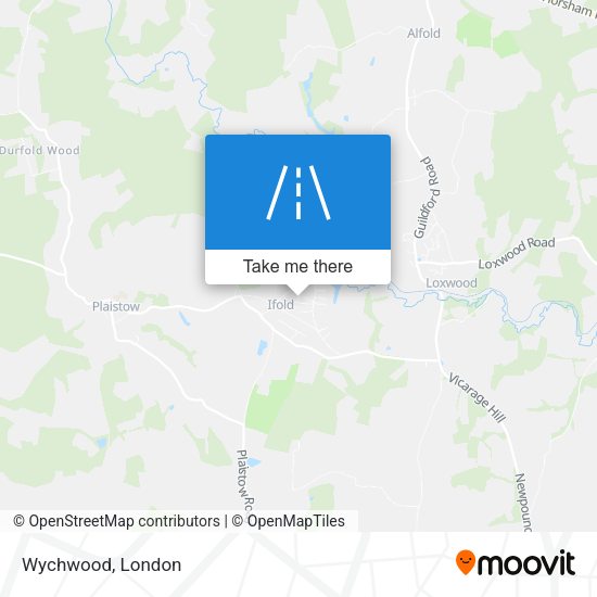 Wychwood map