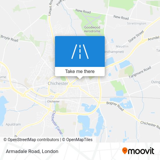Armadale Road map