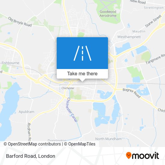 Barford Road map