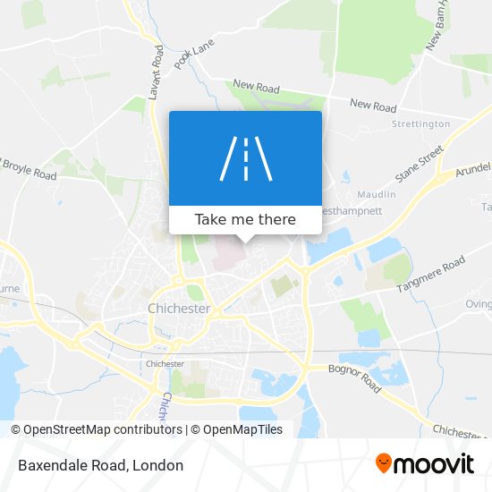 Baxendale Road map