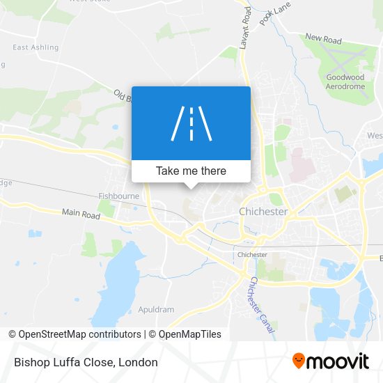 Bishop Luffa Close map