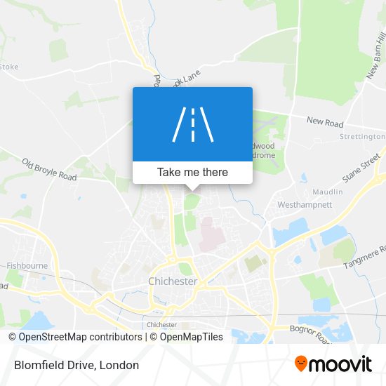 Blomfield Drive map