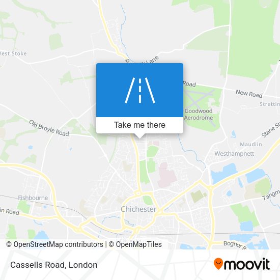 Cassells Road map