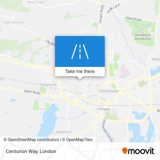 Centurion Way map