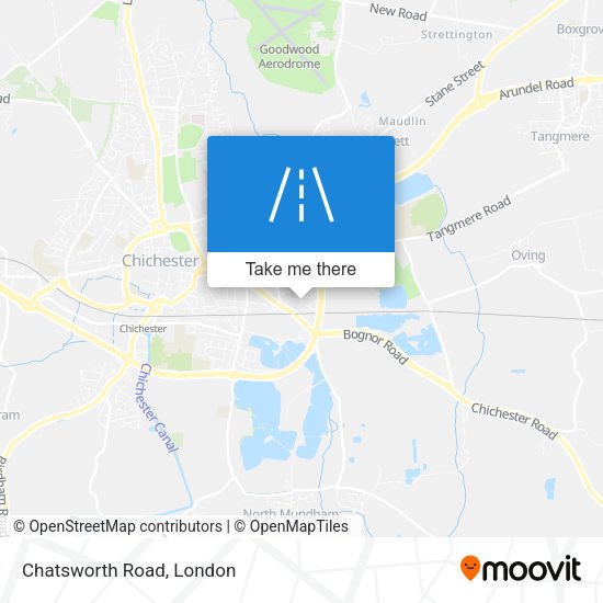Chatsworth Road map