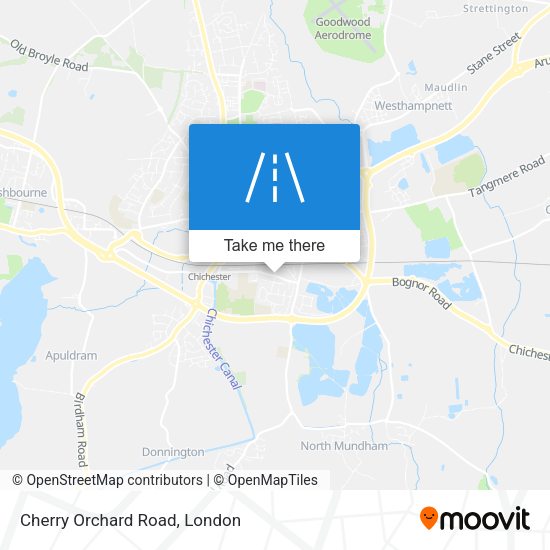 Cherry Orchard Road map
