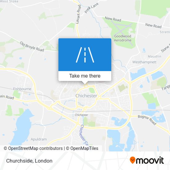 Churchside map