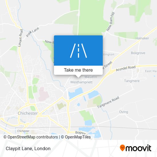 Claypit Lane map