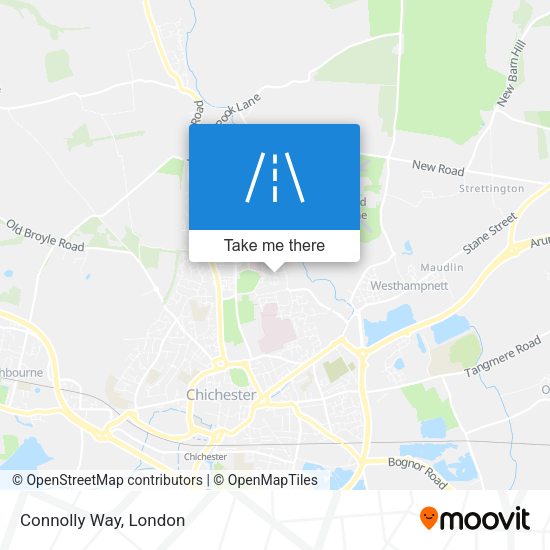 Connolly Way map