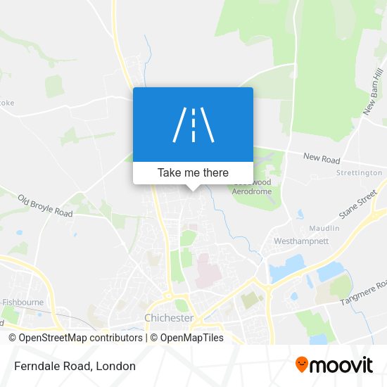 Ferndale Road map