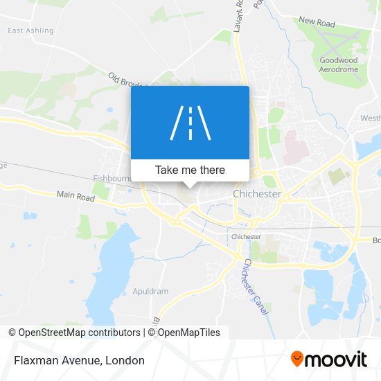 Flaxman Avenue map