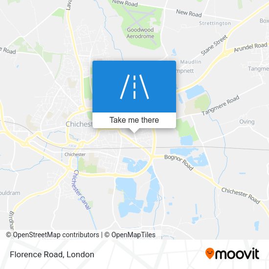 Florence Road map