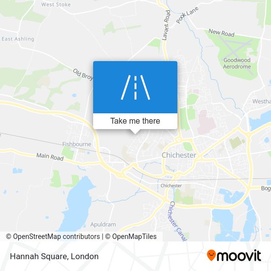 Hannah Square map