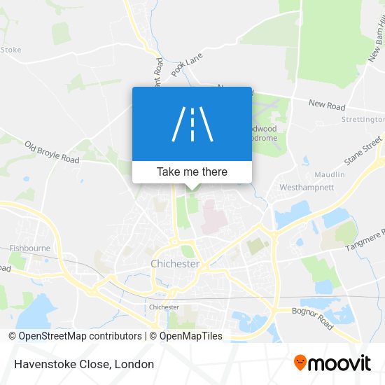 Havenstoke Close map