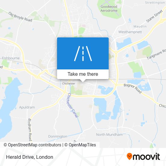 Herald Drive map