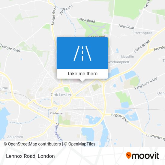 Lennox Road map