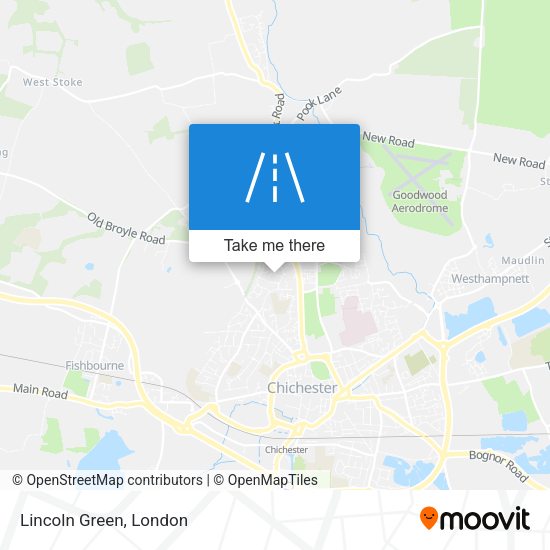 Lincoln Green map
