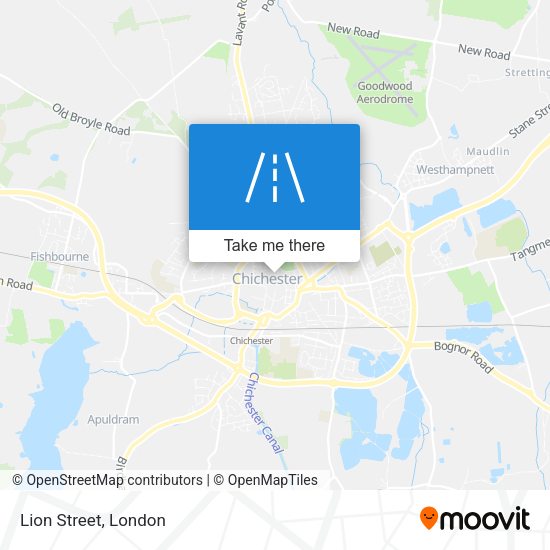Lion Street map