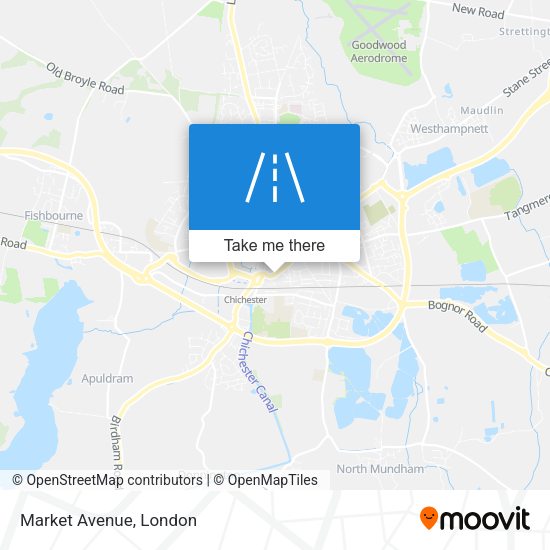 Market Avenue map