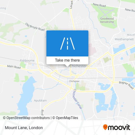 Mount Lane map