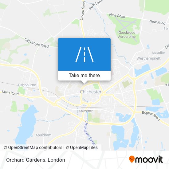 Orchard Gardens map