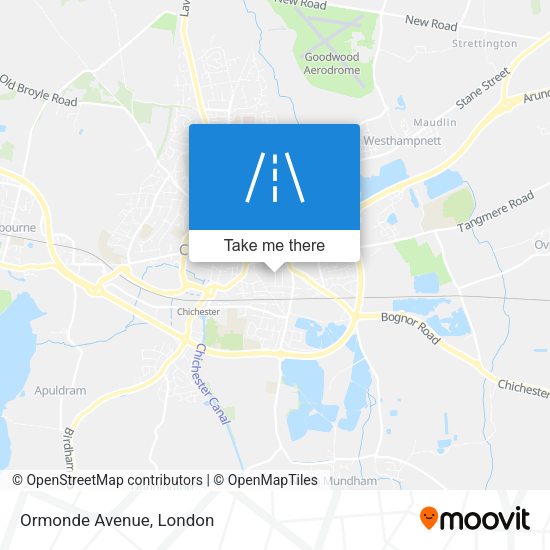 Ormonde Avenue map