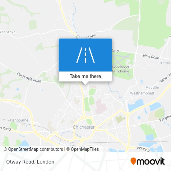 Otway Road map