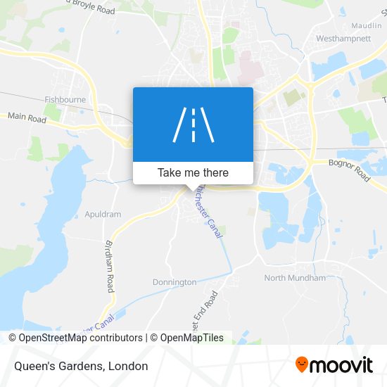Queen's Gardens map