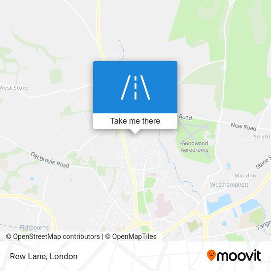 Rew Lane map