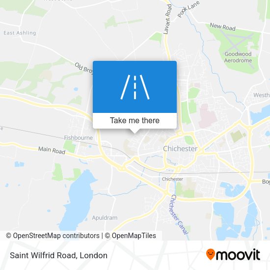 Saint Wilfrid Road map