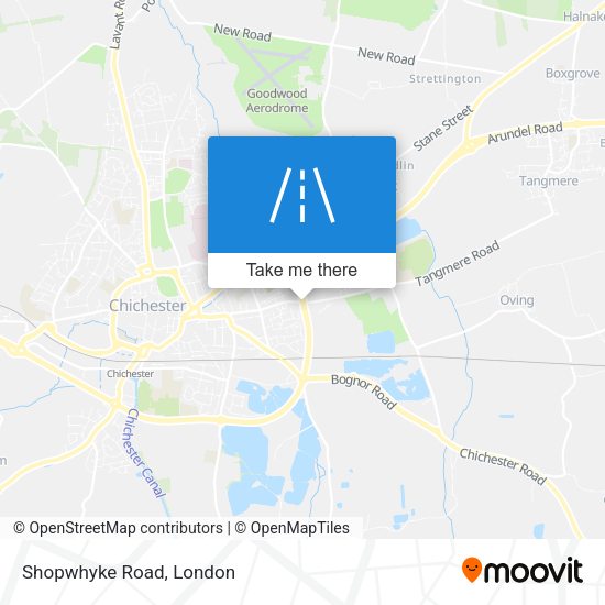 Shopwhyke Road map