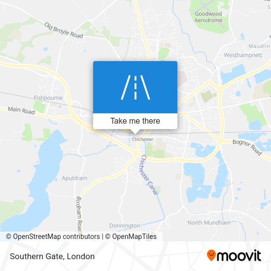 Southern Gate map