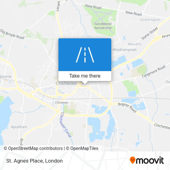 St. Agnes Place map