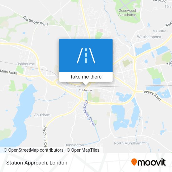 Station Approach map