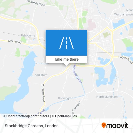Stockbridge Gardens map