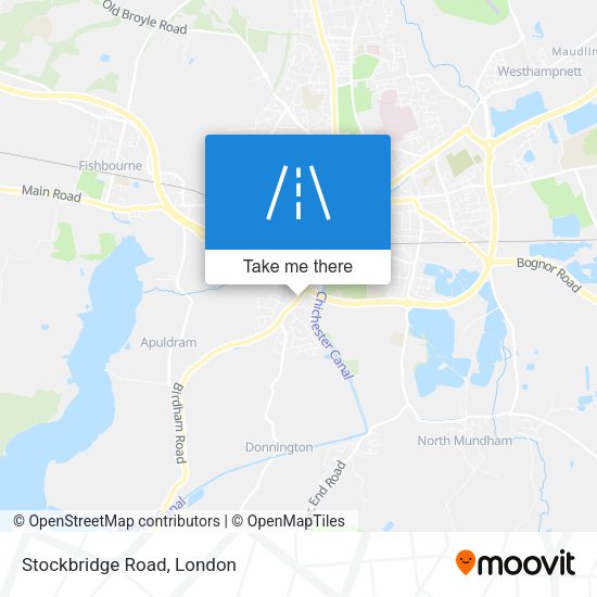 Stockbridge Road map