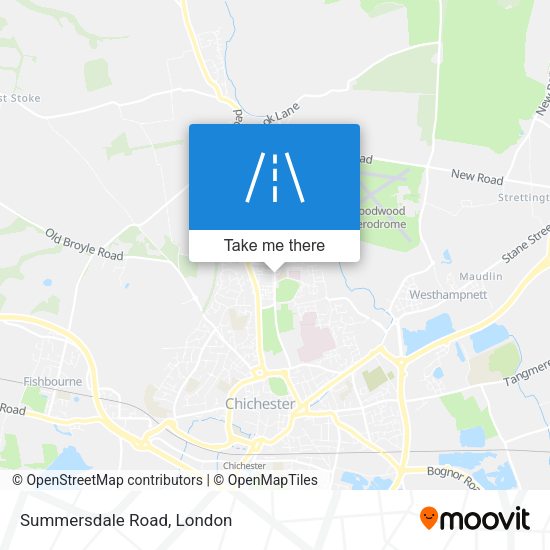 Summersdale Road map