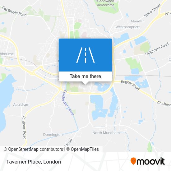 Taverner Place map
