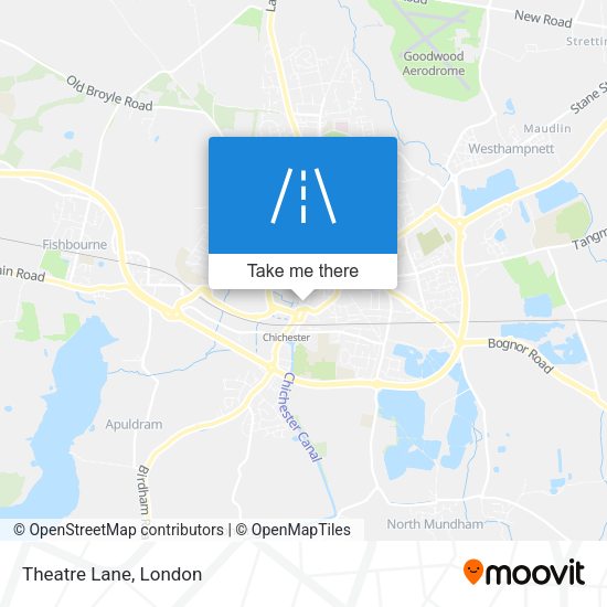 Theatre Lane map