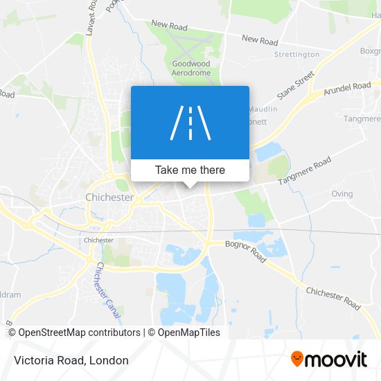 Victoria Road map