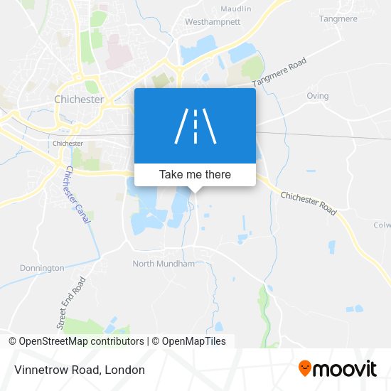 Vinnetrow Road map