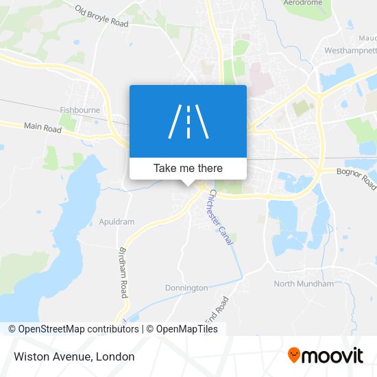 Wiston Avenue map