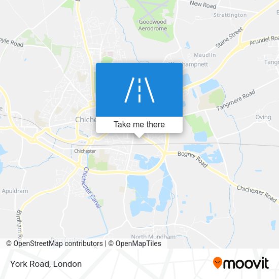 York Road map