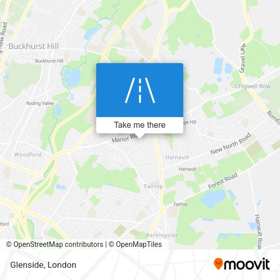 Glenside map