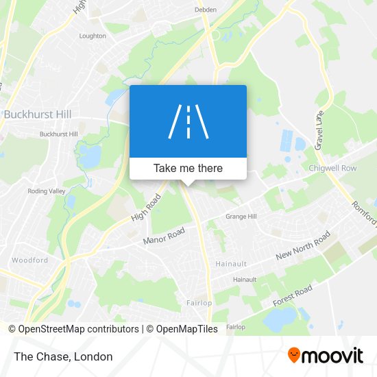 The Chase map