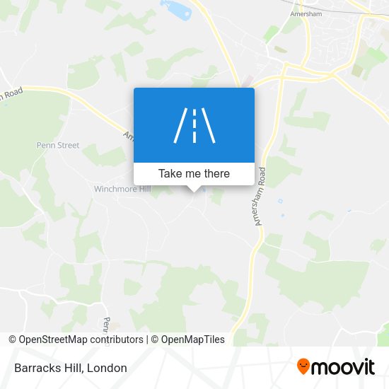 Barracks Hill map